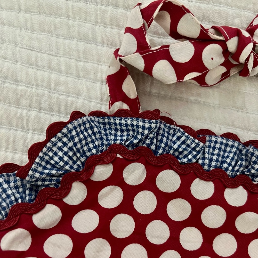 SOLD Ellie-O ruffle polka dot bikini - Picture 2 of 9